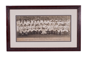 EXCEPTIONAL 1912 NEW YORK GIANTS OVERSIZED TEAM PHOTOGRAPH BY PACH BROS. 