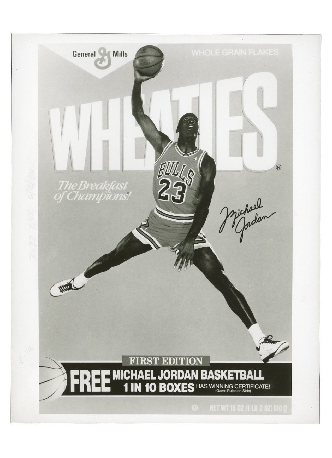 Vintage Chicago Bulls Michael Jordan Wheaties Posters(3
