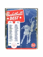 PAIR OF BRUCE HALES BASKETBALLS BEST MULTI SIGNED MAGAZINES - 1951-52 & 1952-53 EDITIONS - (246) AUTOGRAPHS! - INCL. RARE, HIGHLY DESIRED AUTOS OF MIKAN, FULKS, BRAUN, PODOLOFF, CHUCK COOPER, ETC.
