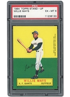 1964 TOPPS STAND-UP WILLIE MAYS - PSA EX-MT 6
