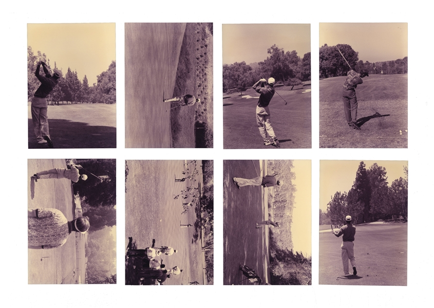 COLLECTION OF (60) EARLY CAREER TIGER WOODS PHOTOS FROM THE 1994 SCGA AMATEUR CHAMPIONSHIP AT HACIENDA GOLF CLUB