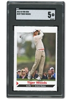 SCARCE 2013 TIGER WOODS S.I. FOR KIDS #239 - CLASSIC POSE - SGC 5 EX - LOW POP OF GRADED EXAMPLES