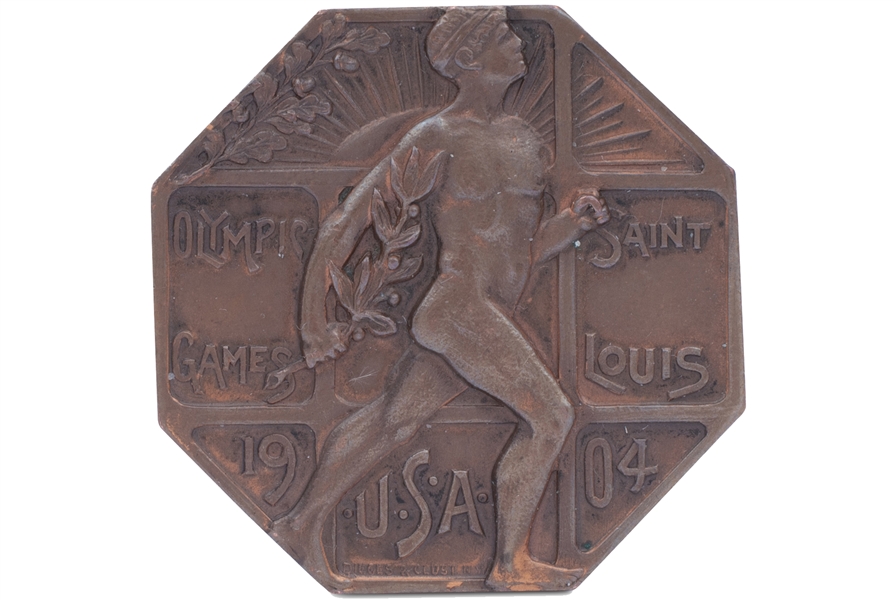 RARE 1904 ST. LOUIS OLYMPIC EXPOSITION GAMES PARTICIPATION MEDAL 