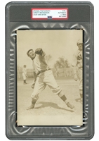 IMPORTANT 1900S CHRISTY MATHEWSON ORIGINAL PHOTOGRAPH BY LOUIS VAN OEYEN USED FOR BOTH HIS 1911 M110 SPORTING LIFE CABINET & 1913-15 PINKERTON CARDS! - PSA/DNA TYPE I
