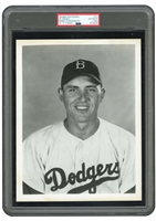 C. 1940S GIL HODGES ORIGINAL PHOTOGRAPH USED FOR BOTH HIS 1950 & 1951 BOWMAN CARDS! - PSA/DNA TYPE I