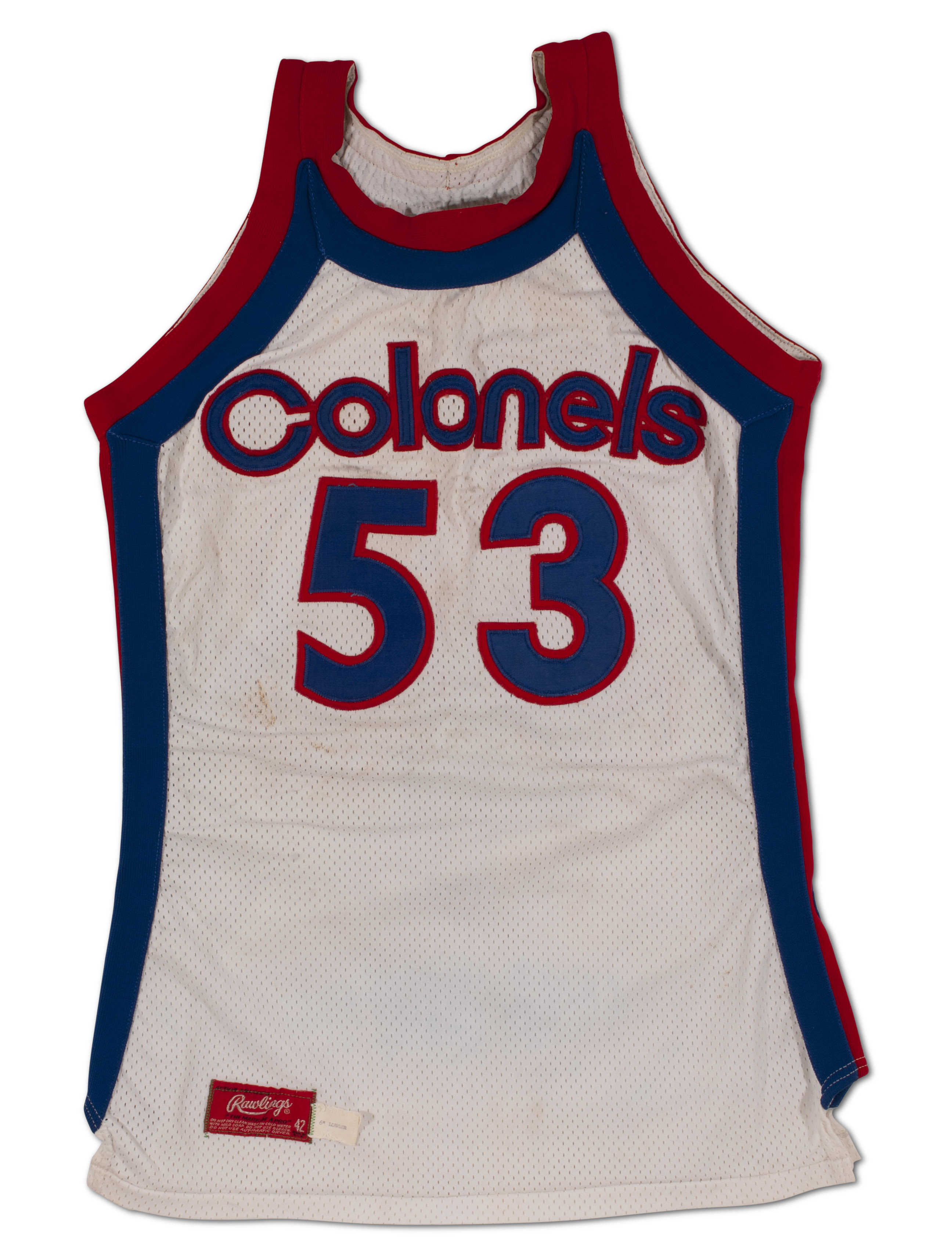 ARTIS GILMORE KENTUCKY COLONELS JERSEY BLUE NEW SEWN ANY SIZE 