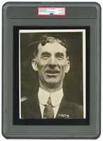 1913 CONNIE MACK PORTRAIT PHOTOGRAPH FROM UNDERWOOD & UNDERWOOD - PSA/DNA TYPE III