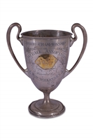 1906 KINGSTON (ONTARIO, CANADA) AMATEUR BASEBALL ASSOCIATION LOVING CUP TROPHY PRESENTED BY A.W. WHEATLEY