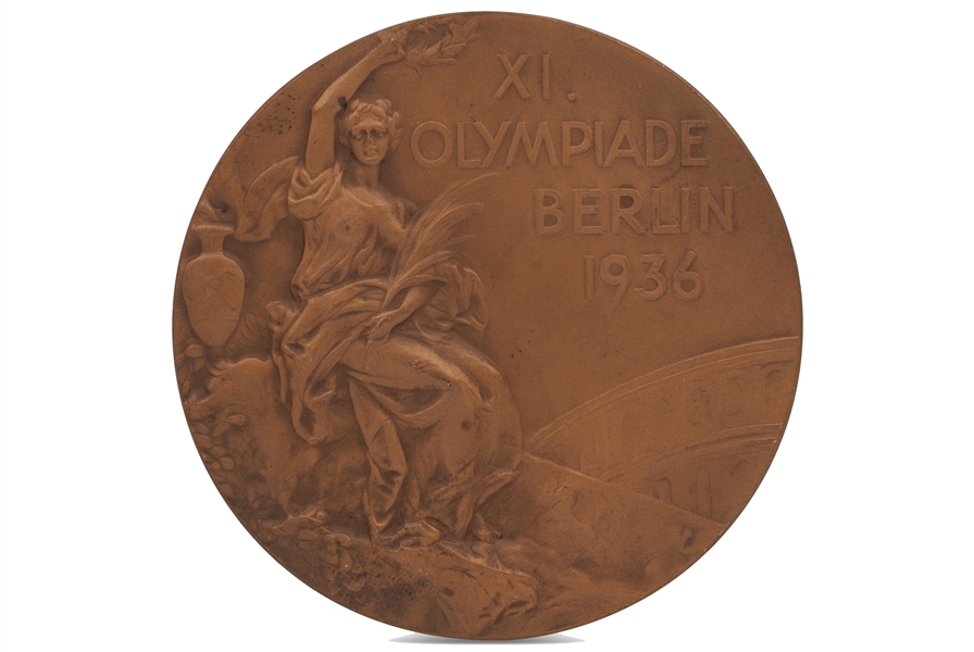 1936 BERLIN SUMMER OLYMPIC GAMES 3RD PLACE WINNERS BRONZE MEDAL