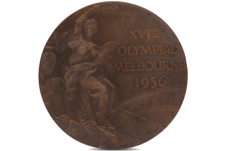 1956 MELBOURNE SUMMER OLYMPIC GAMES 3RD PLACE WINNERS BRONZE MEDAL