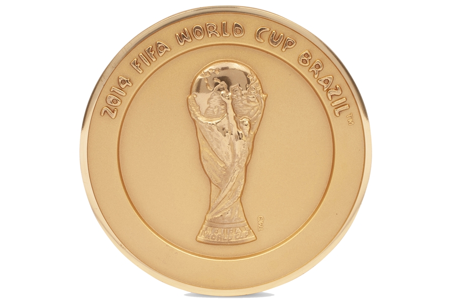 2014 FIFA WORLD CUP (HOSTED BY BRAZIL) PARTICIPATION MEDAL