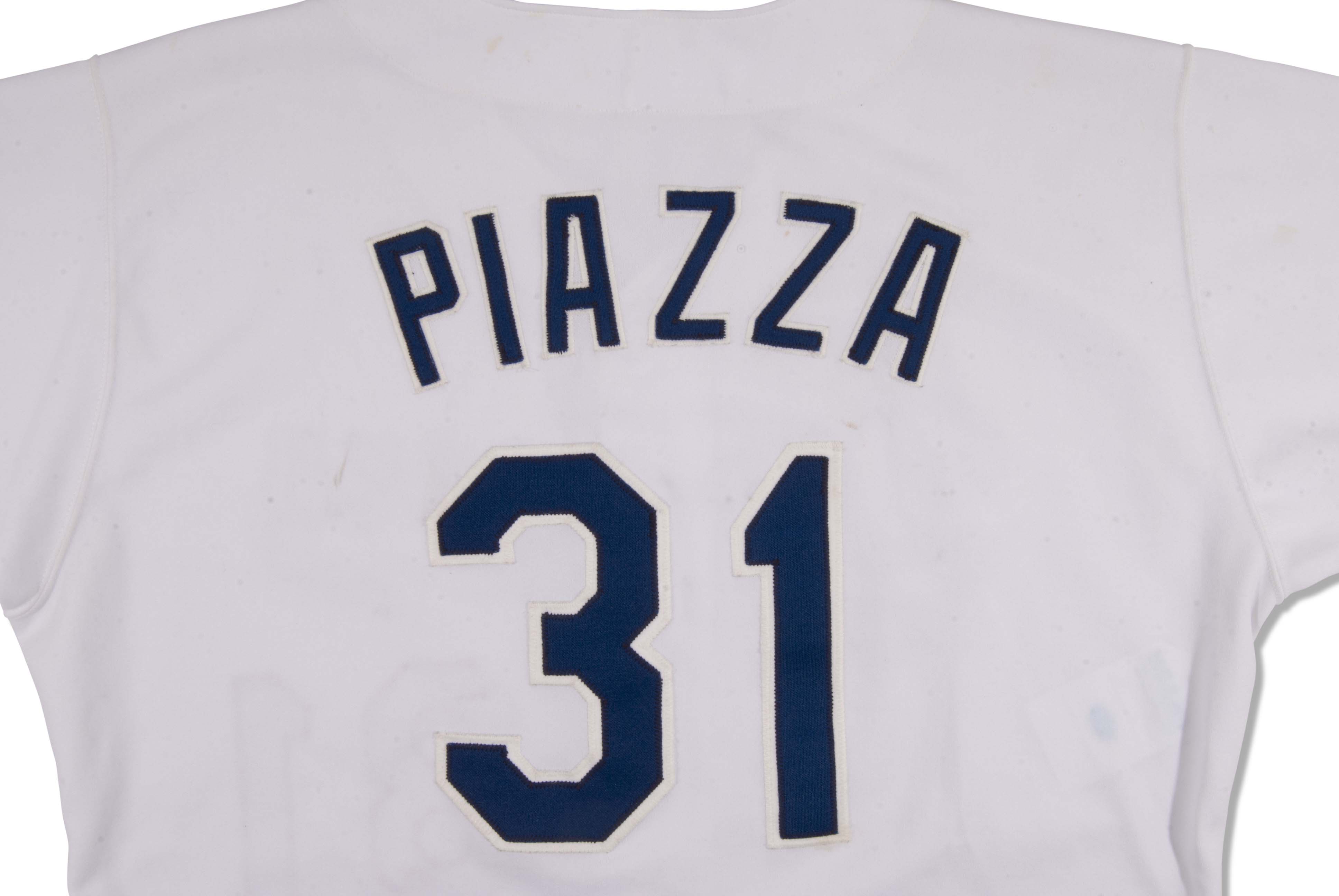 Mike Piazza 1996 Game-Used Dodgers Jersey (Grey Flannel)