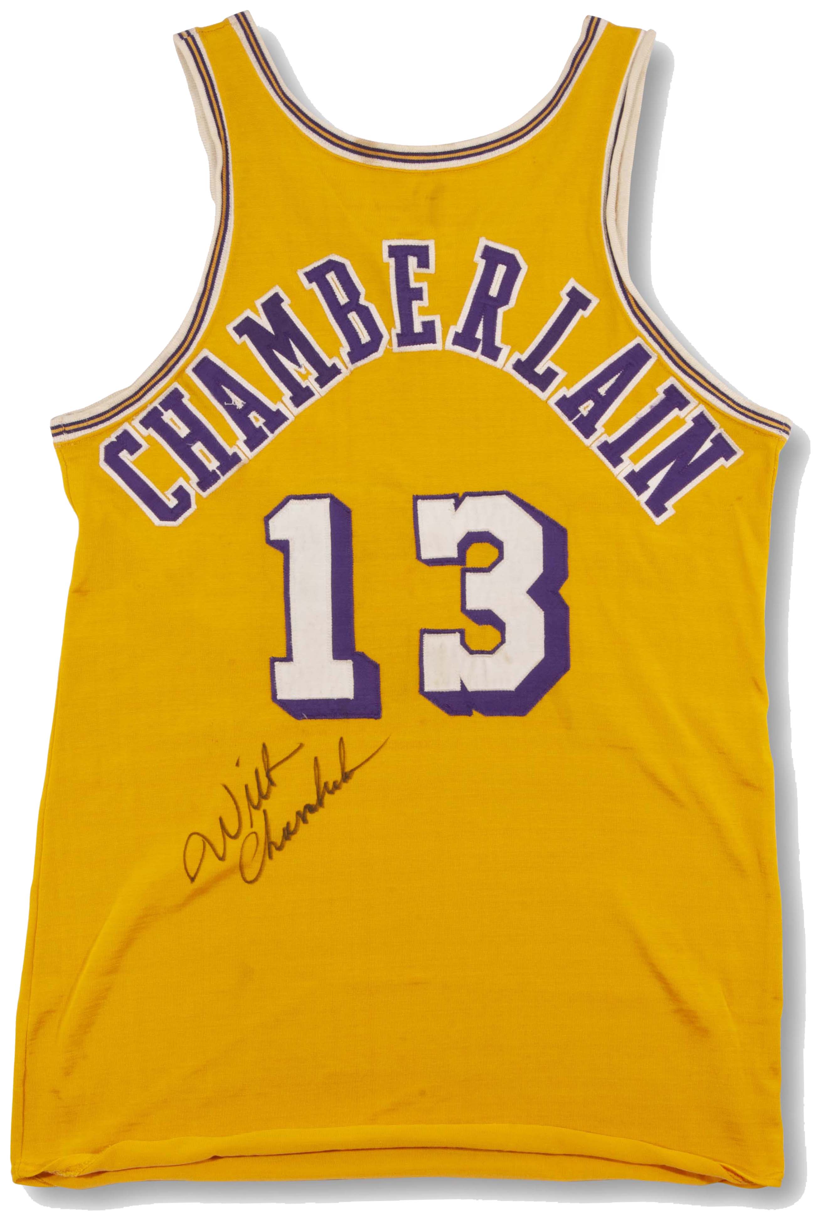 1962 Wilt Chamberlain Game Worn Philadelphia Warriors Jersey From His 1961  Fleer Rookie Card