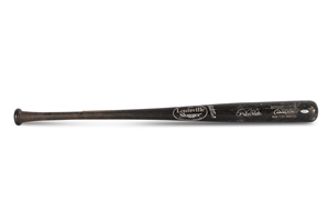 HISTORY-MAKING 2012 DEREK JETER SIGNED LOUISVILLE SLUGGER GAME USED BAT PHOTO-MATCHED TO 9 GAMES & 9 HITS (PASSED GWYNN & YOUNT ON MLB CAREER HIT LIST!) - RESOLUTION LOA WITH 9 ResMATCHES