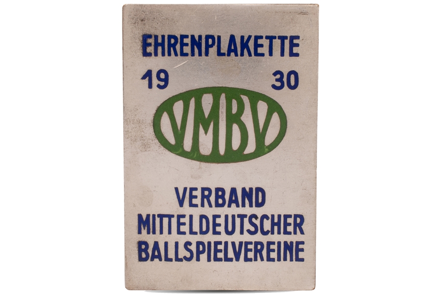 1930 Central German Association (VMBV) Youth Athletics Competition (Halle) Third Place Medal for High Jump Awarded to Luz Long
