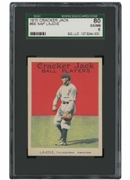 1915 Cracker Jack #66 Nap Lajoie - SGC EX/NM 6