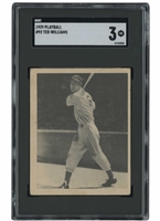 1939 Play Ball #92 Ted Williams Rookie - SGC VG 3