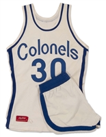 C. 1972-74 Rick Mount Kentucky Colonels (ABA) Game Worn Home Uniform