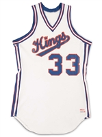 1984-85 Otis Thorpe Kansas City Kings (Rookie Season) Game Worn Home Jersey