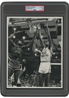 1982 Michael Jordan UNC vs. St. Johns Original Photograph - PSA/DNA Type 1