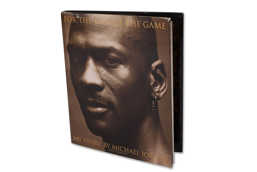 Michael Jordan Autographed Copy of His Book "For the Love of the Game - My Story by Michael Jordan" - PSA/DNA LOA