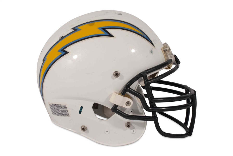 2008 Darren Sproles San Diego Chargers Game Used Helmet (Photomatched to 2008 Training Camp)
