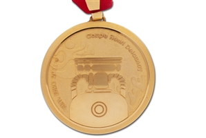 2008 UEFA Euro Cup First Place Winners Gold Medal Awarded to Spain - Issued by Royal Spanish Football Federation