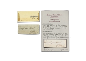 1865 General Robert E. Lee Civil War Dated Signature on Lees Watermarked Headquarters Stationary - Beckett LOA