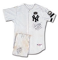 8/4/2010 Alex Rodriguez New York Yankees 600th Career Home Run Photomatched Game Worn, Signed & Inscribed Uniform - Resolution Photomatching, A-Rod LOA & MLB Auth.