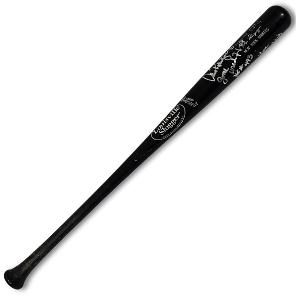 2007 Alex Rodriguez Signed & Inscribed Louisville Slugger Pro Model Bat Used to Hit Home Run #493 Tying Lou Gehrig! - PSA/DNA GU9.5, A-Rod LOA