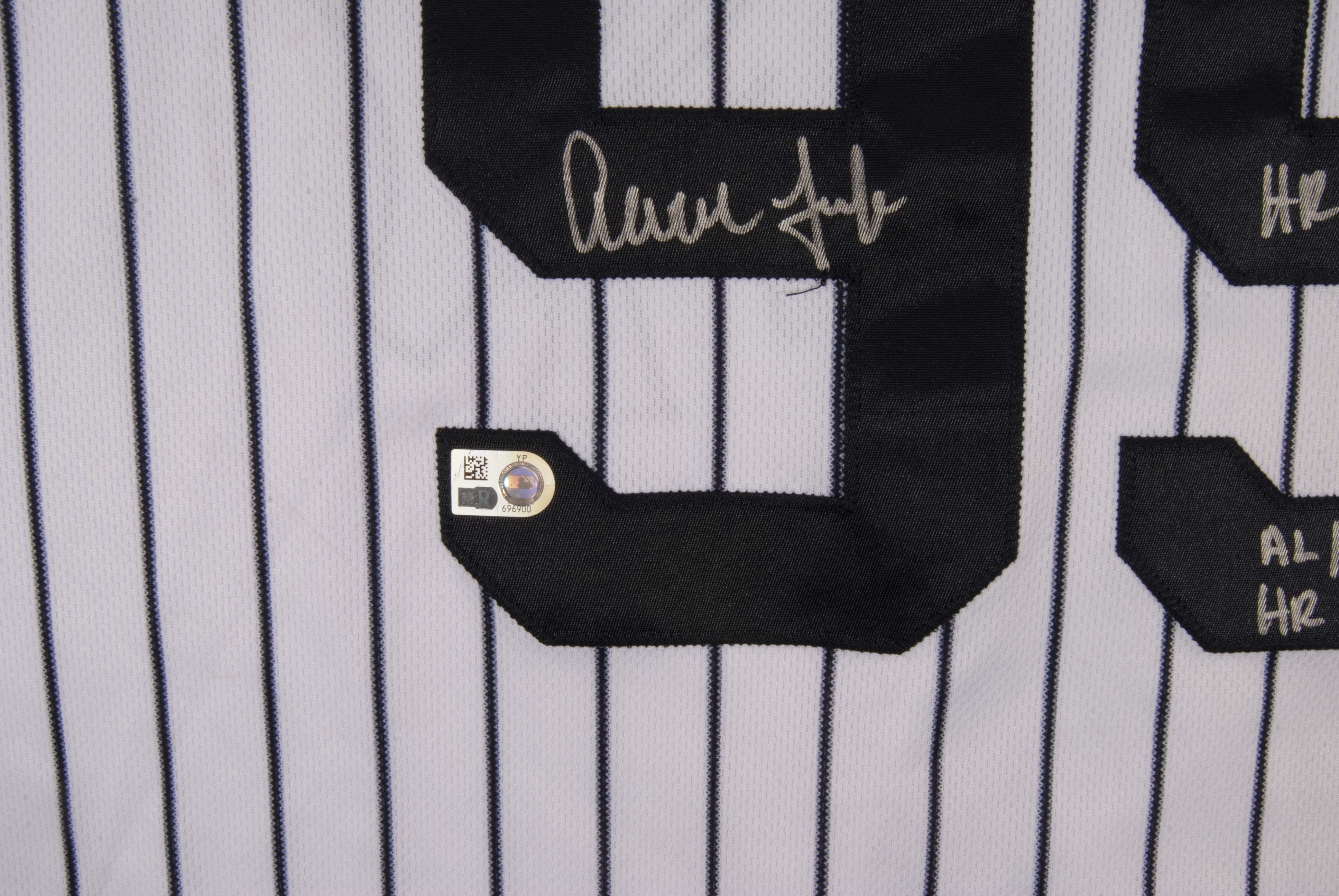 AARON JUDGE Autographed 2022 AL MVP Yankees Authentic Home Jersey  FANATICS - Game Day Legends