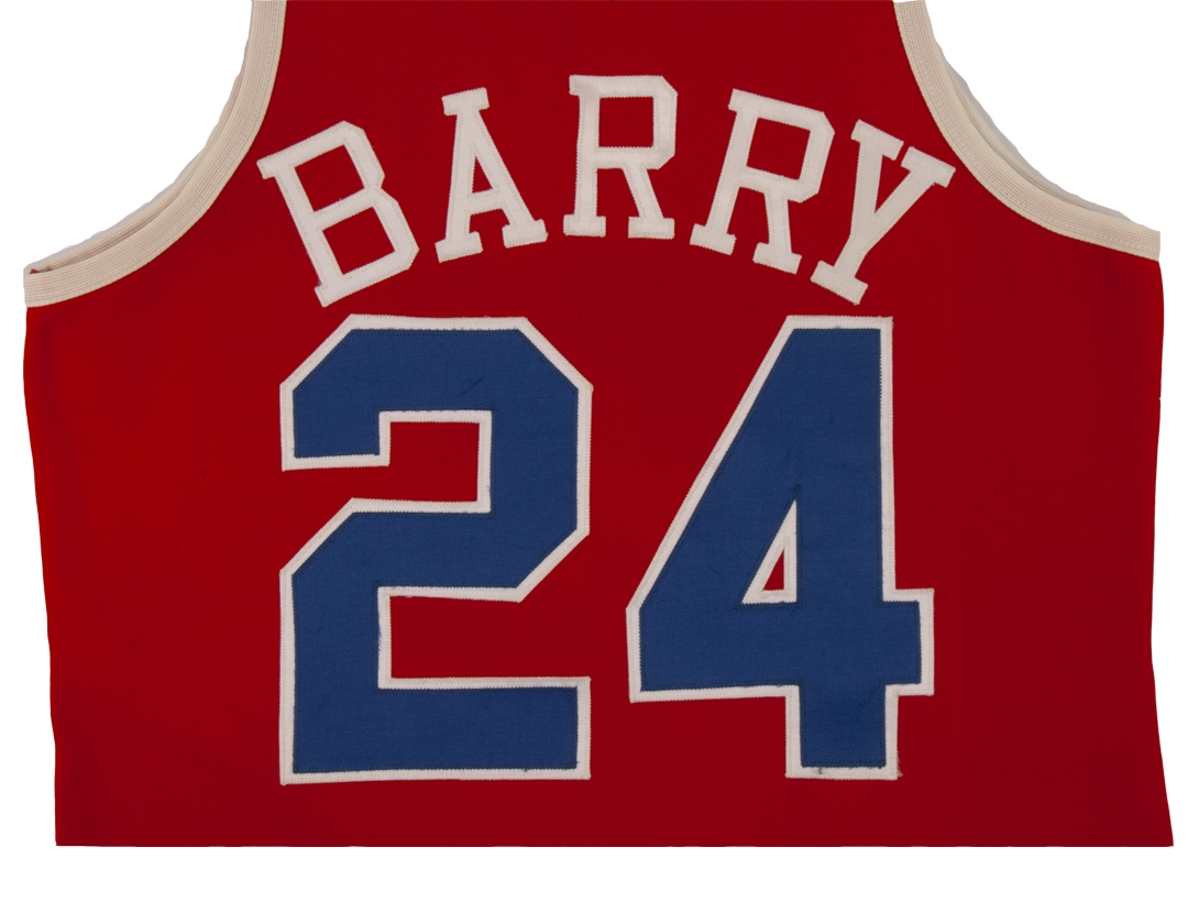 1977-78 Rick Barry Game Worn Golden State Warriors Jersey, MEARS