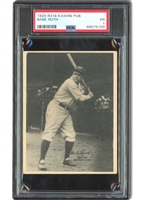 1929 Kashin Publications #79 Babe Ruth - PSA PR 1