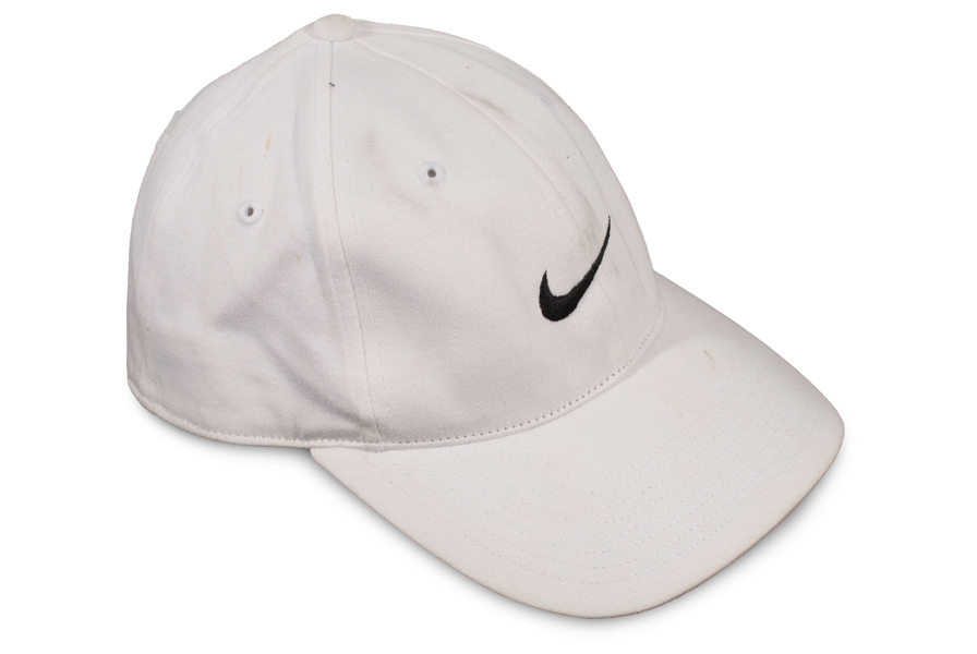 Early 2000s Tiger Woods Match Worn Nike Cap - MEARS Authentic, UDA COA