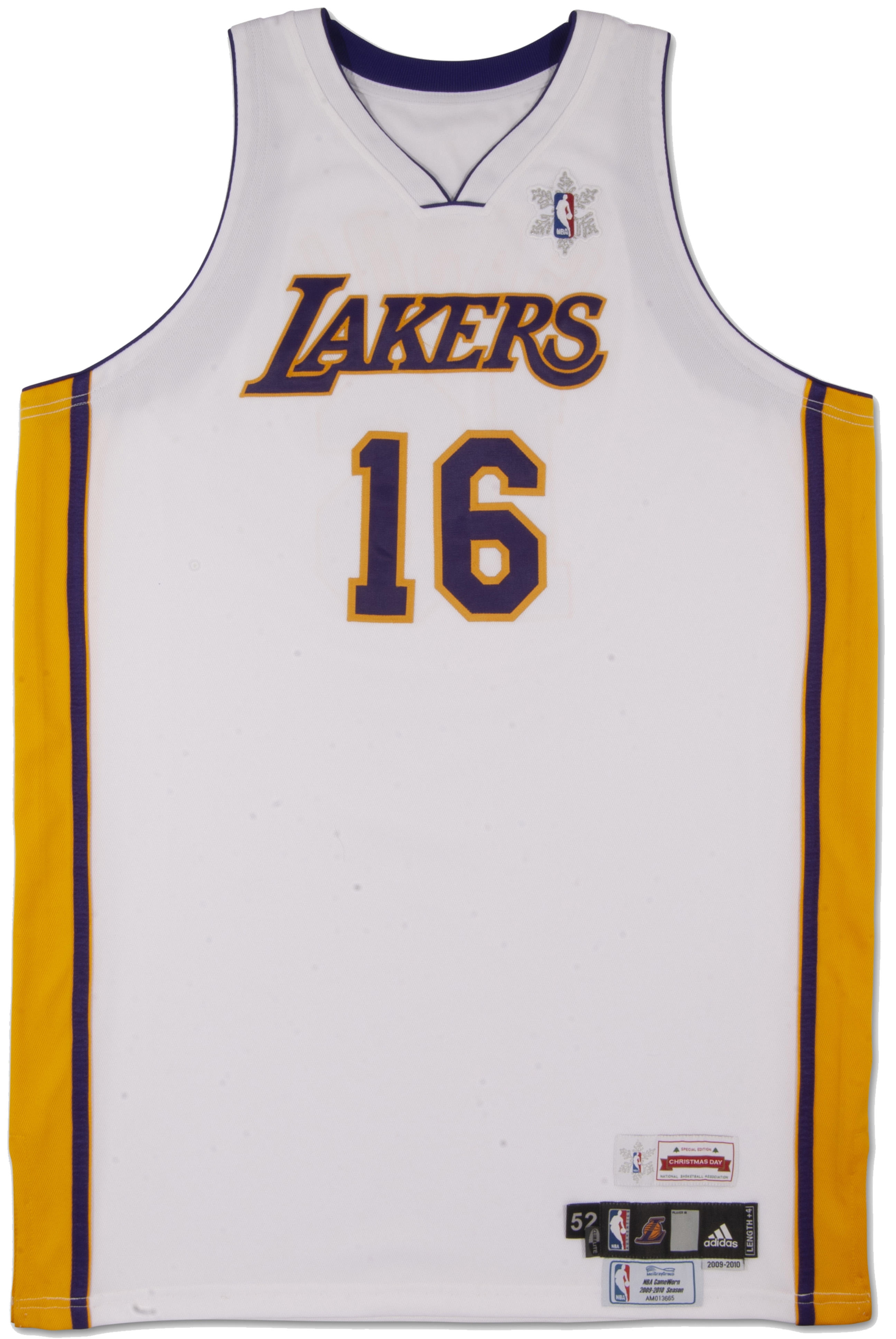 Lot Detail - Pau Gasol autographed Los Angeles Lakers Jersey