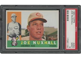 1960 Topps #282 Joe Nuxhall - PSA MINT 9 (Only One Higher)