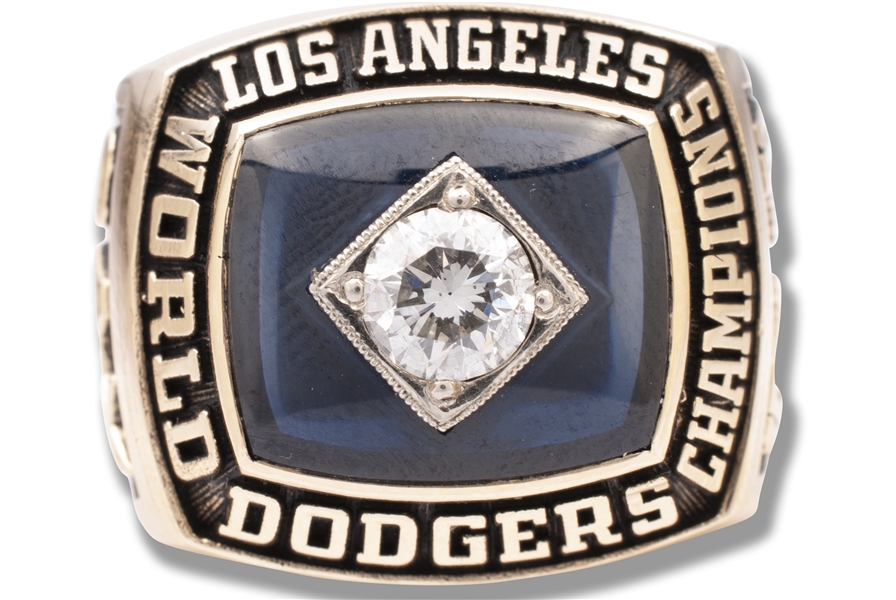 Steve Saxs 1981 Los Angeles Dodgers World Series Champions 14K Gold Ring – Sax Collection