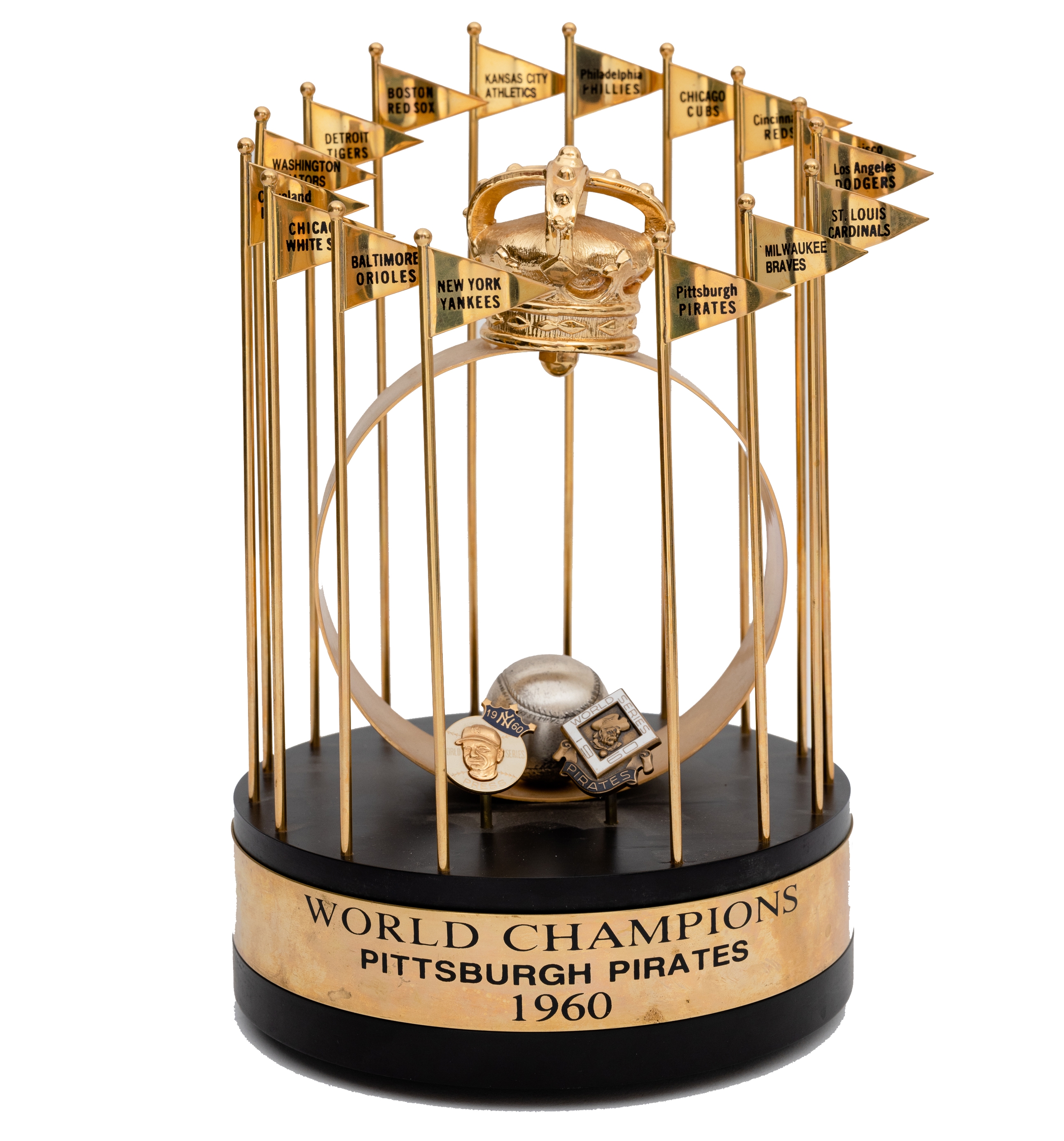 Lot Detail - 1960 Pittsburgh Pirates World Series Champions Trophy  (Clemente's 1st Title) – Individual Player/Executive Version