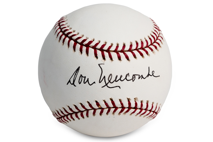 High-Grade Don Newcombe Single Signed Baseball – PSA/DNA 10 Auto.