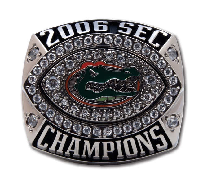 Andre Caldwells 2006 Florida Gators SEC Champions Ring