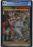 Aug. 21, 1967 Sports Illustrated Carl Yastrzemski First Cover – CGC 8.5 (Pop 2, Only One Higher!)