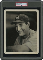 Classic Early 1930s Lou Gehrig Original Portrait Photograph by George Burke (Noted as Gehrigs Favorite Image of Himself!) – PSA/DNA Type 1