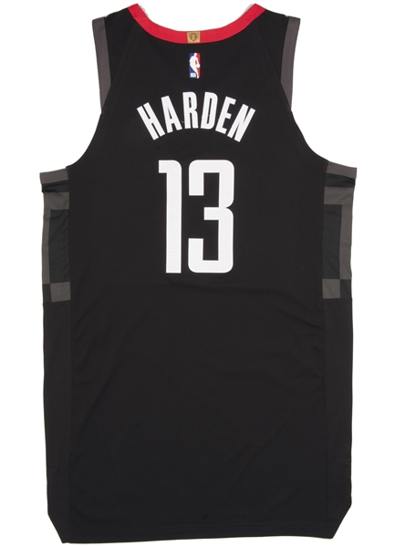 2019-20 James Harden Houston Rockets Game Worn Jersey (Photomatched to Five Games!) - MeiGray Photomatch & LOA