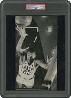 11/8/1959 Elgin Baylor Minneapolis Lakers Original Photograph from Epic 64-Point Game (Win vs. Celtics) – PSA/DNA Type 1