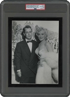 1954 Marilyn Monroe Original Photograph (w/ Alan Ladd) at Photoplay Magazine Awards – PSA/DNA Type 1