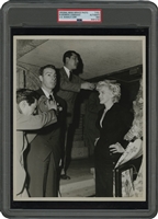 1954 Marilyn Monroe & Joe DiMaggio (Honeymoon at The Imperial Hotel in Japan) Original Photograph – PSA/DNA Type 1