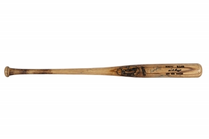 C. 1993-97 Wade Boggs (Yankees) Game Used & Signed Louisville Slugger B349 Professional Model Bat (Absolutely Pounded!) – PSA/DNA GU 10, Beckett LOA