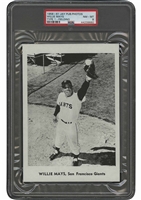 1958-61 Jay Publishing Photos Type 1 (Fielding) Willie Mays – PSA NM-MT 8