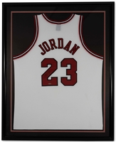 Michael Jordan Autographed Chicago Bulls Home White Jersey – UDA COA