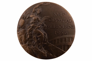 1956 Melbourne Summer Olympic Games 3rd Place Winners Bronze Medal